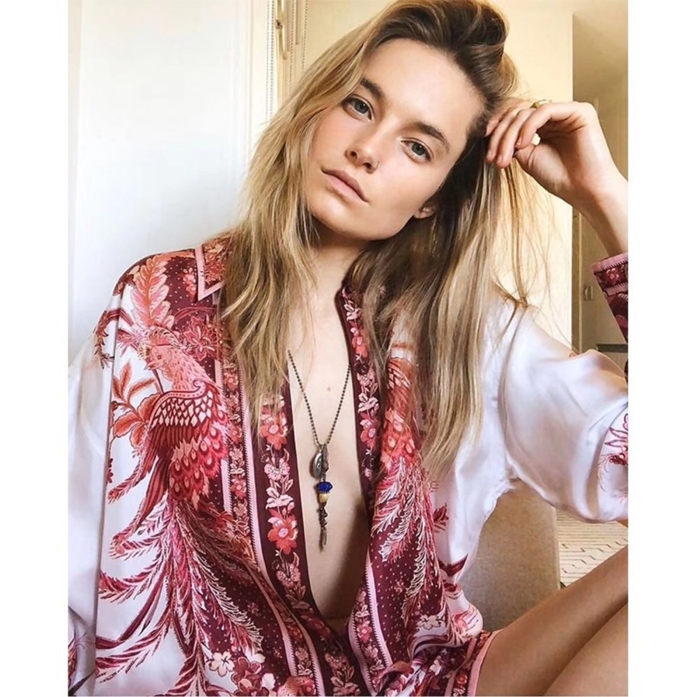 ZIMMERMANN silk-twill shirt